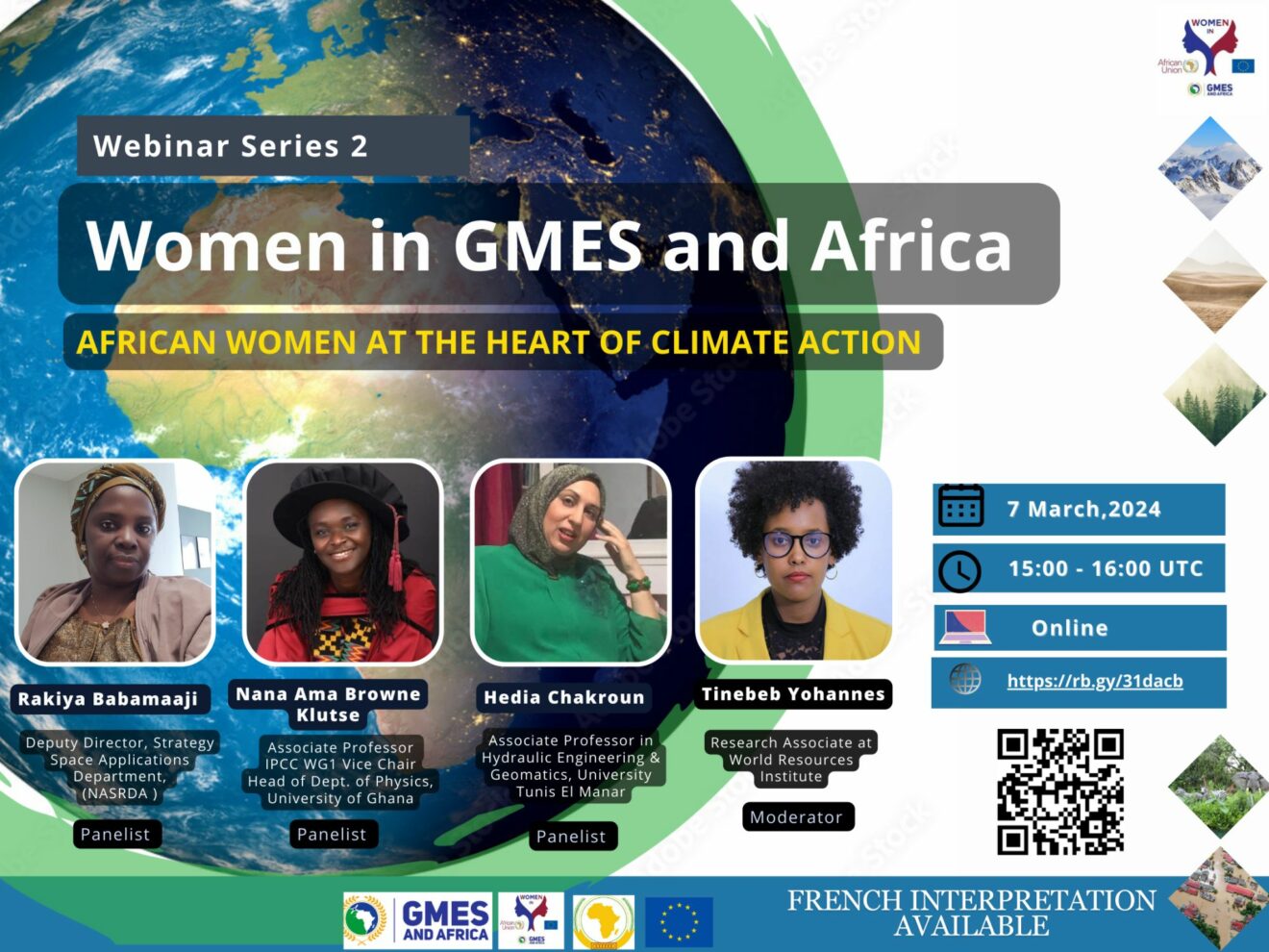 Women in GMES and Africa